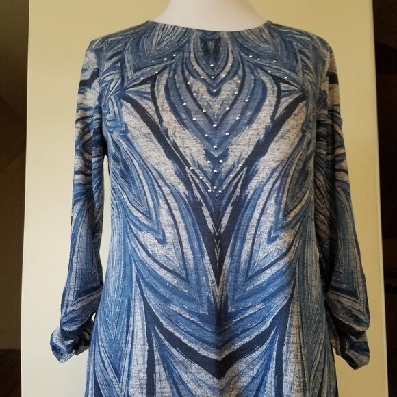 White Stag Tops - White Stag 3/4 length scrunch sleeve sz L